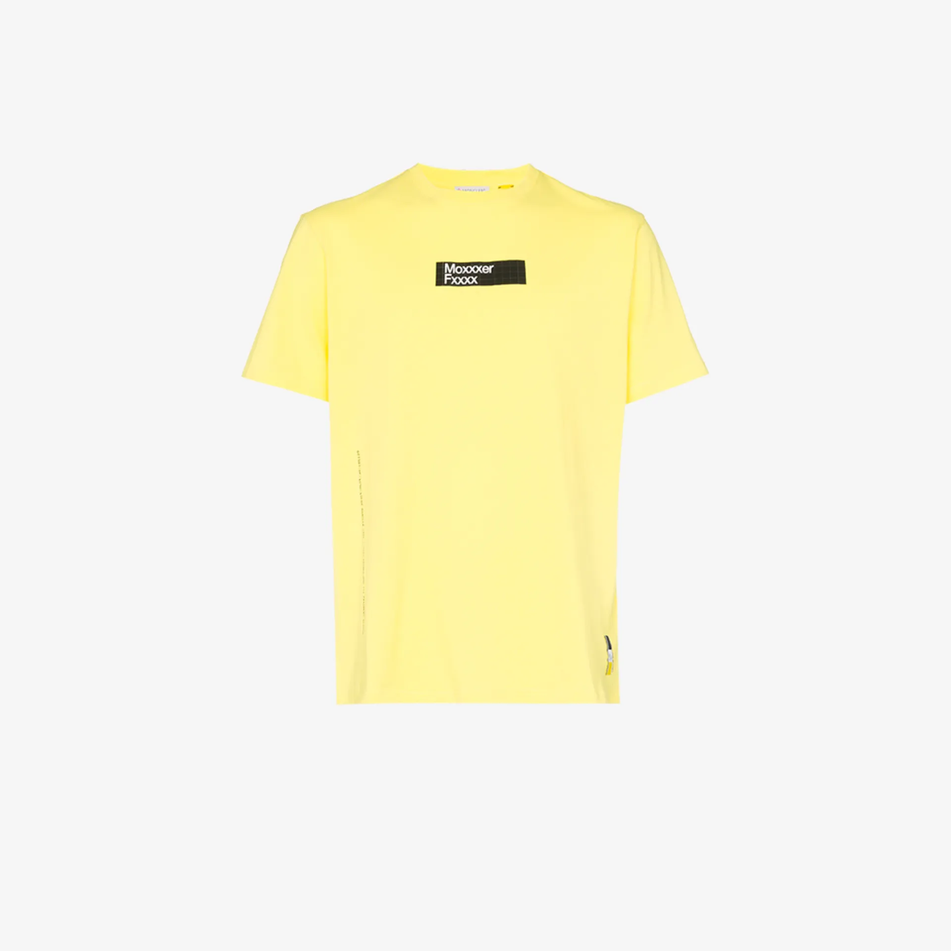 yellow moncler shirt