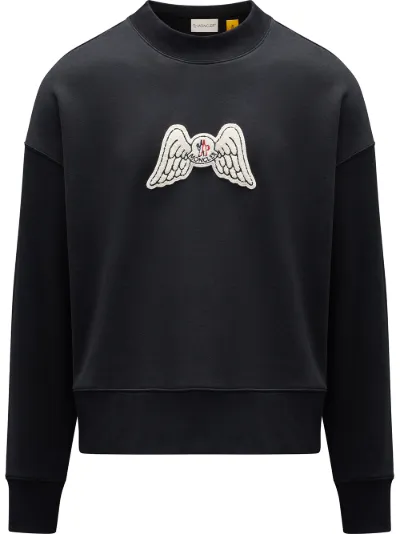 Moncler Genius 8 MONCLER GENIUS x PALM ANGELS Wing Patch Sweatshirt Eraldo FR