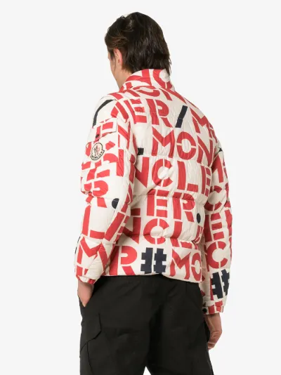 moncler jacket with writing