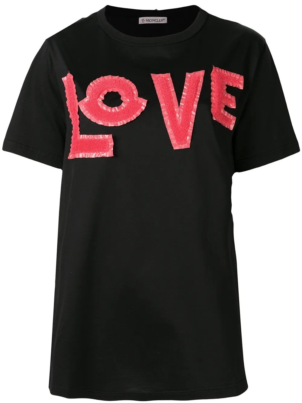 Moncler love on sale t shirt