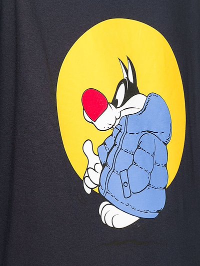 Moncler Genius X Jw Anderson Sylvester The Cat T Shirt Blue Modes