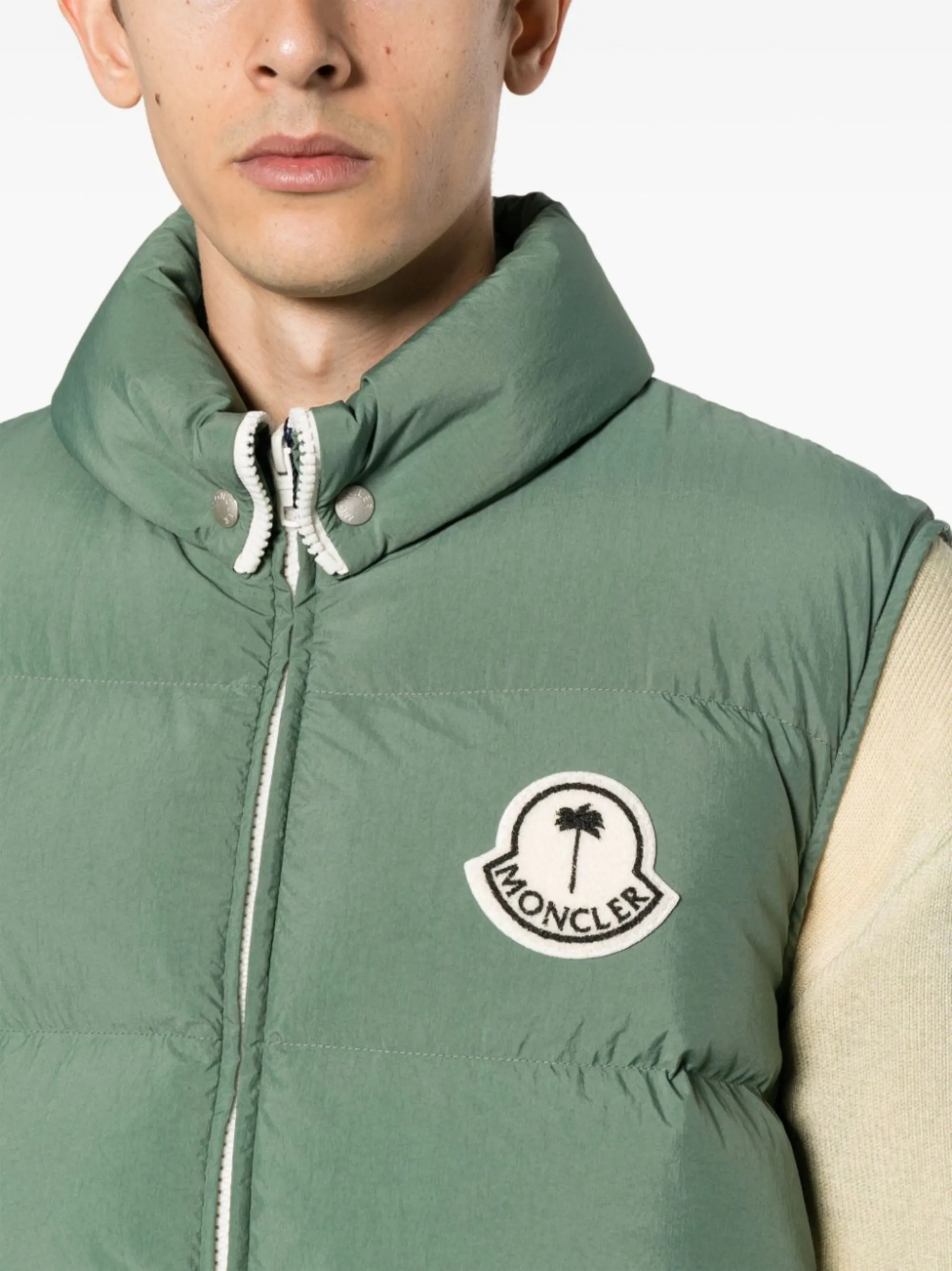 Moncler Genius x Palm Angels Rodmar quilted down gilet | Eraldo.com FR