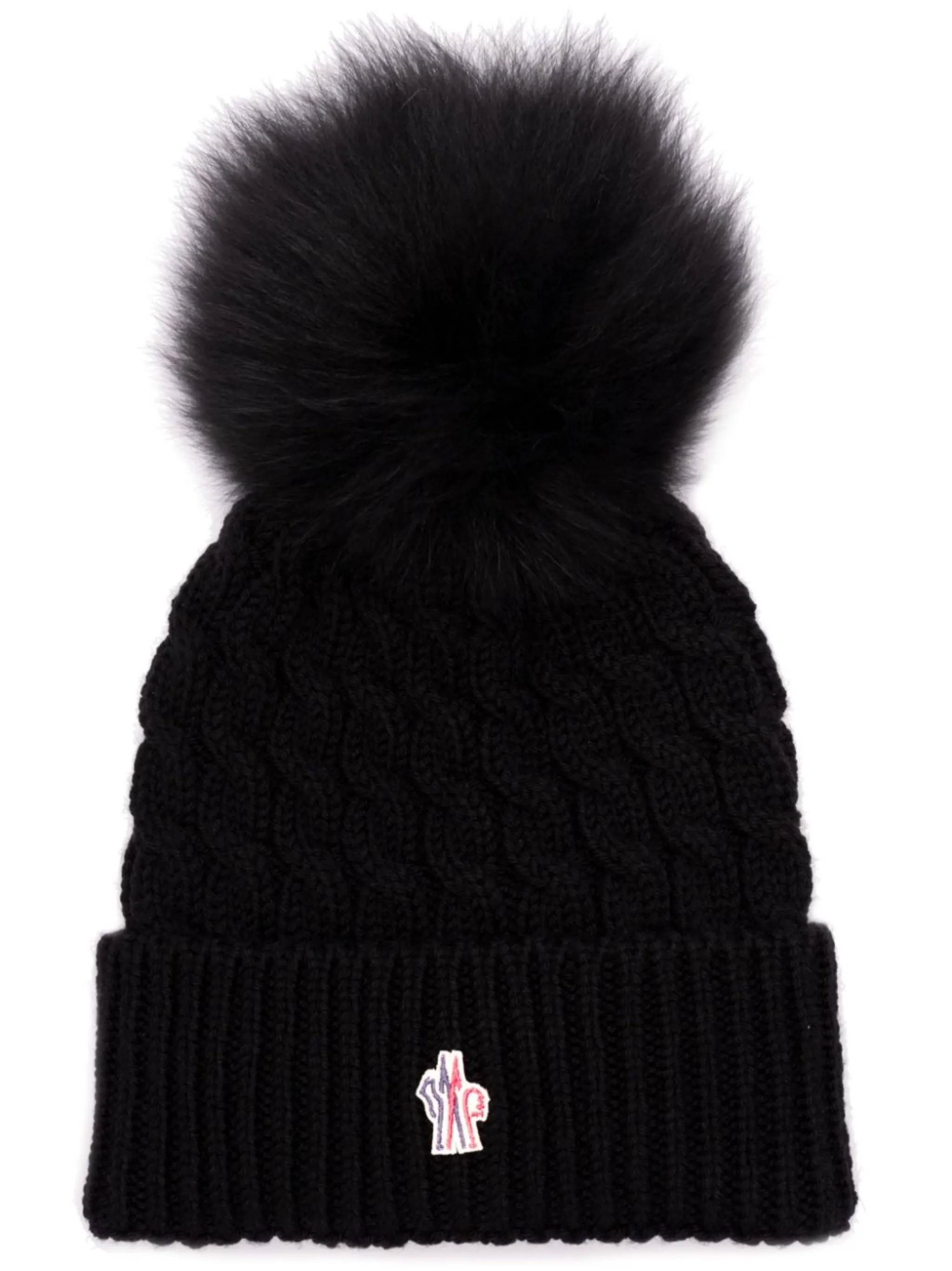 Moncler grenoble hat black on sale