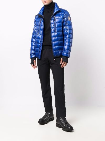 moncler bubble coat blue