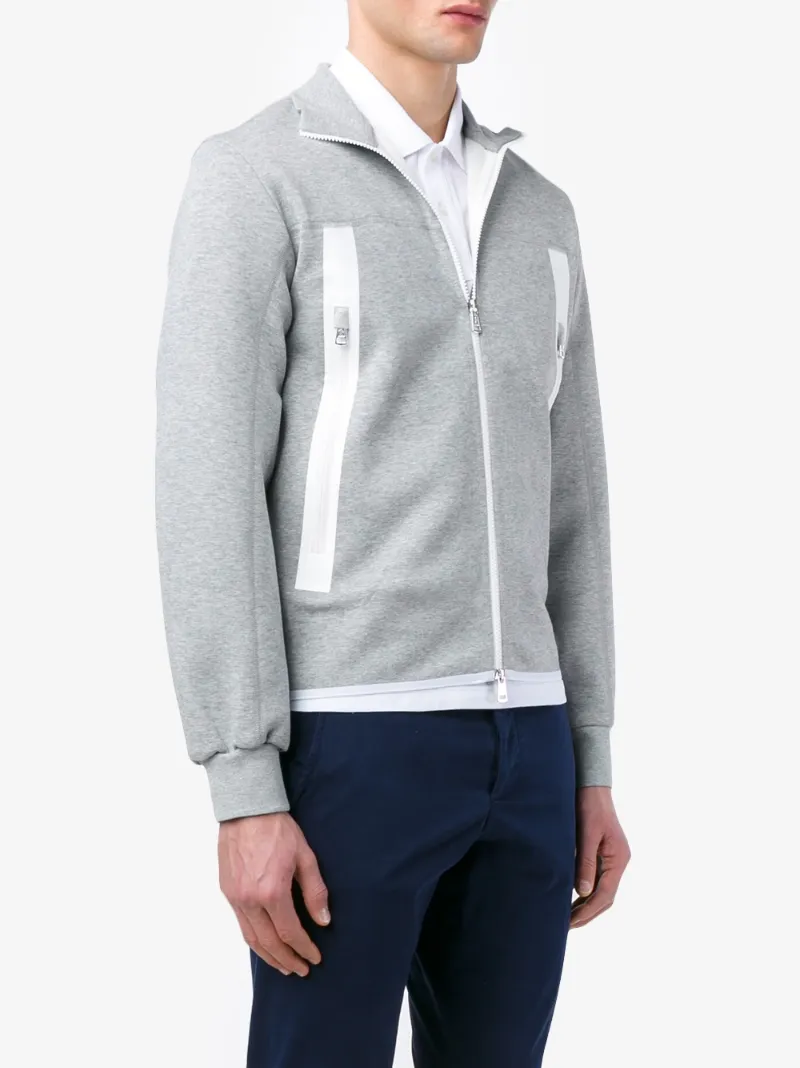 moncler grey zip up moncler grey zip up