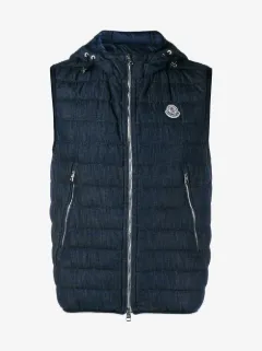 moncler gilet with hood moncler gilet with hood