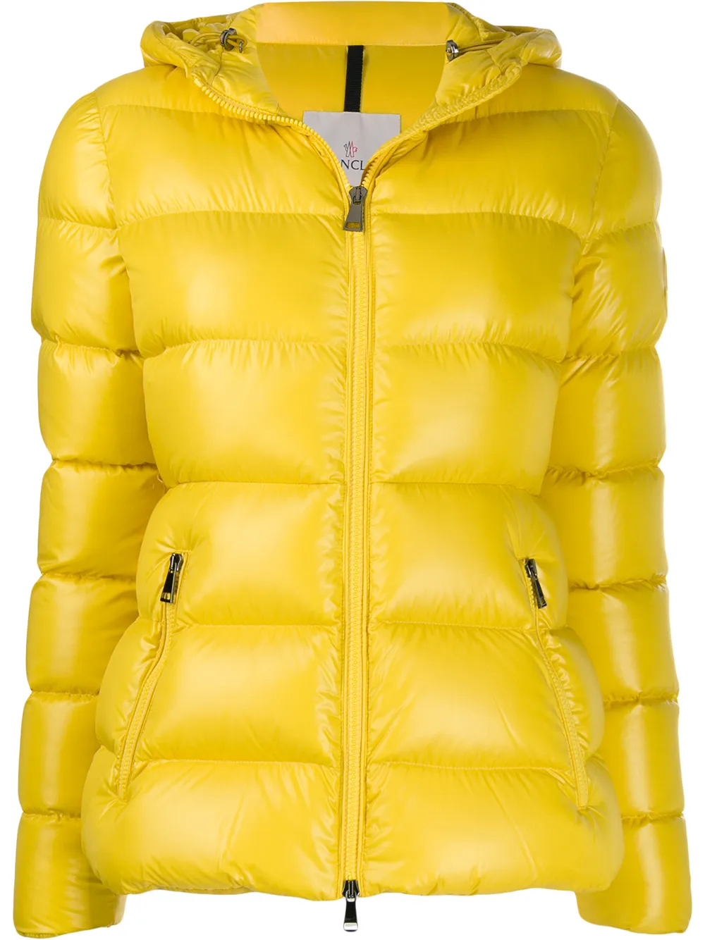 moncler vest yellow