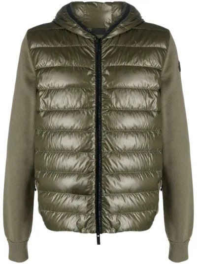 Moncler panelled cheap padded jacket