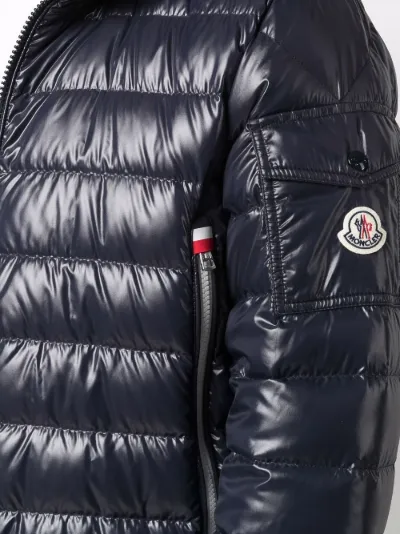 dark blue moncler jacket