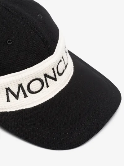 moncler logo baseball cap