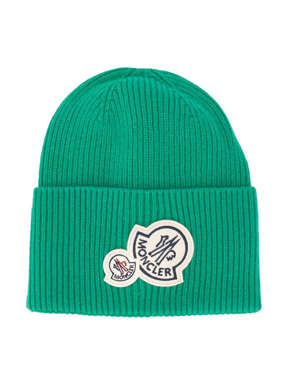 moncler green beanie