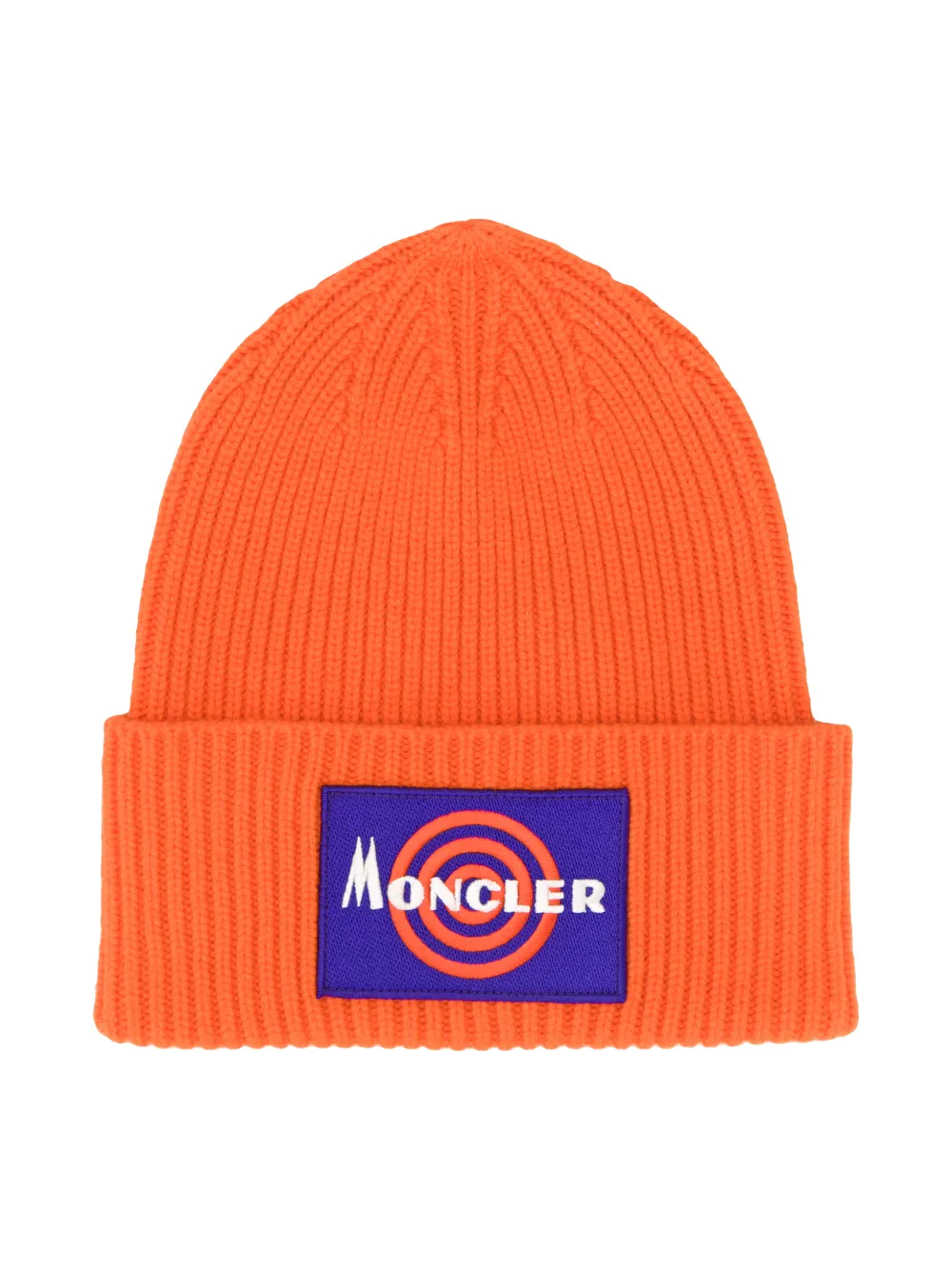 Orange moncler hat online