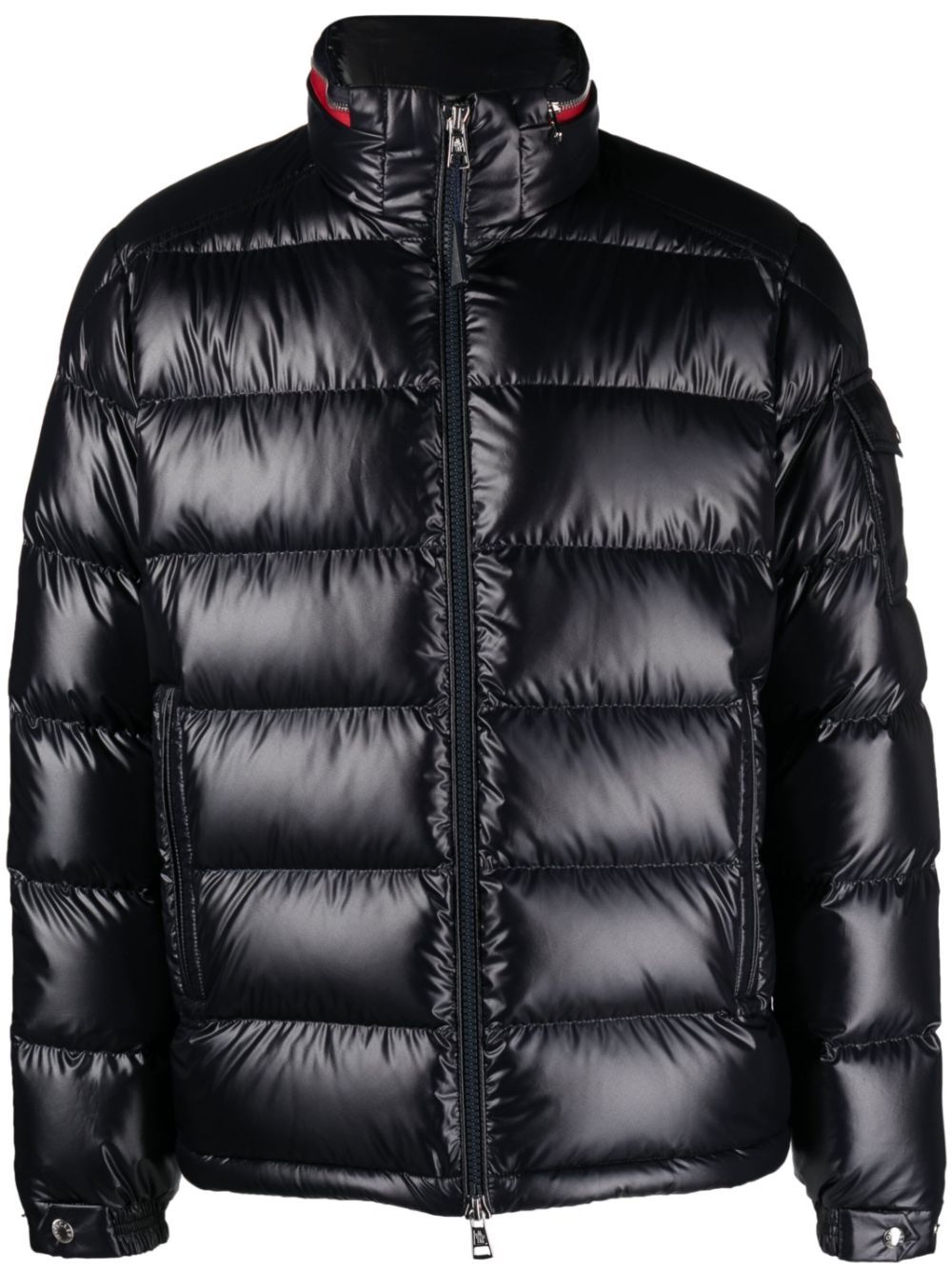 Moncler logo 2025 patch jacket