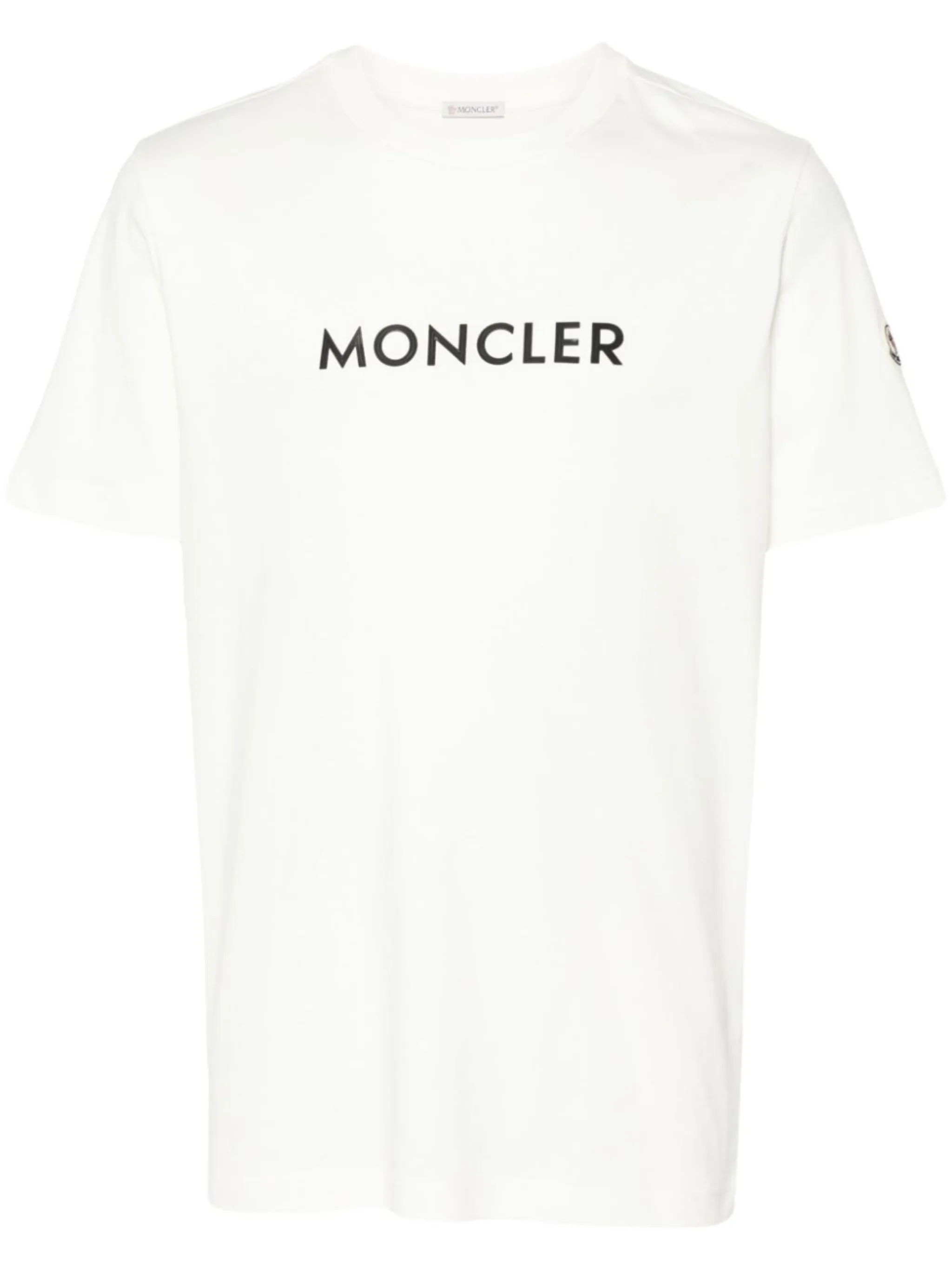 Moncler logo print T shirt Eraldo SB