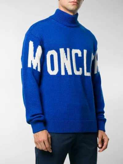 moncler roll neck jumper