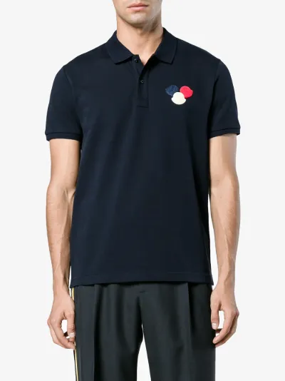 moncler navy polo