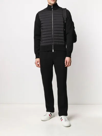 moncler padded front jacket