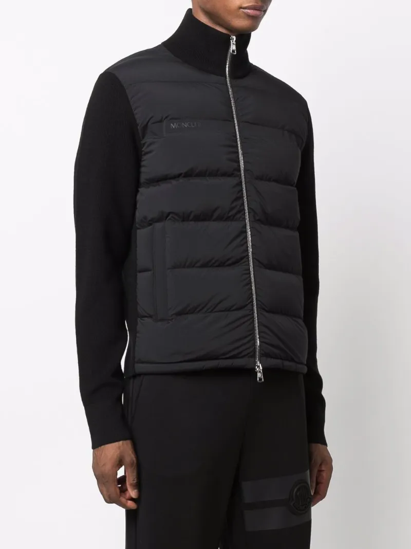 moncler padded front jacket