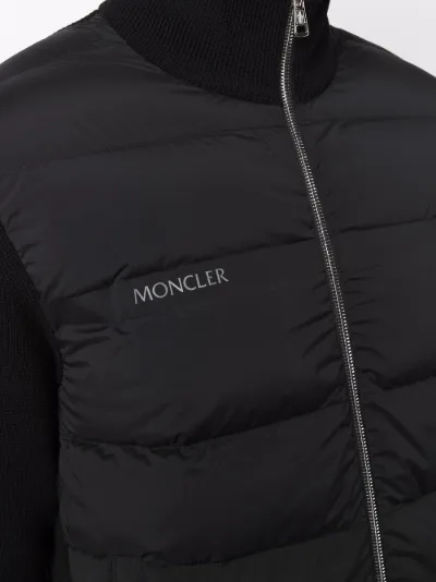 moncler padded front jacket