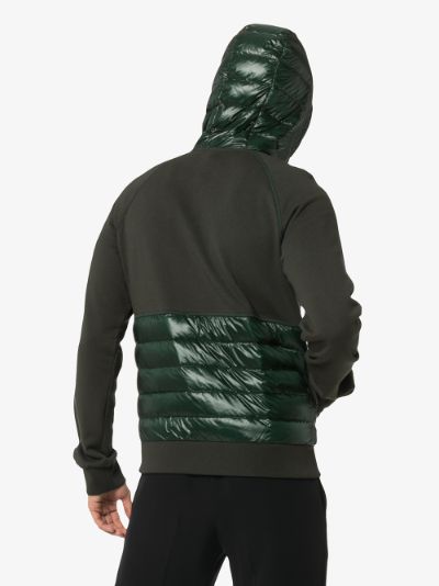 moncler padded hoodie