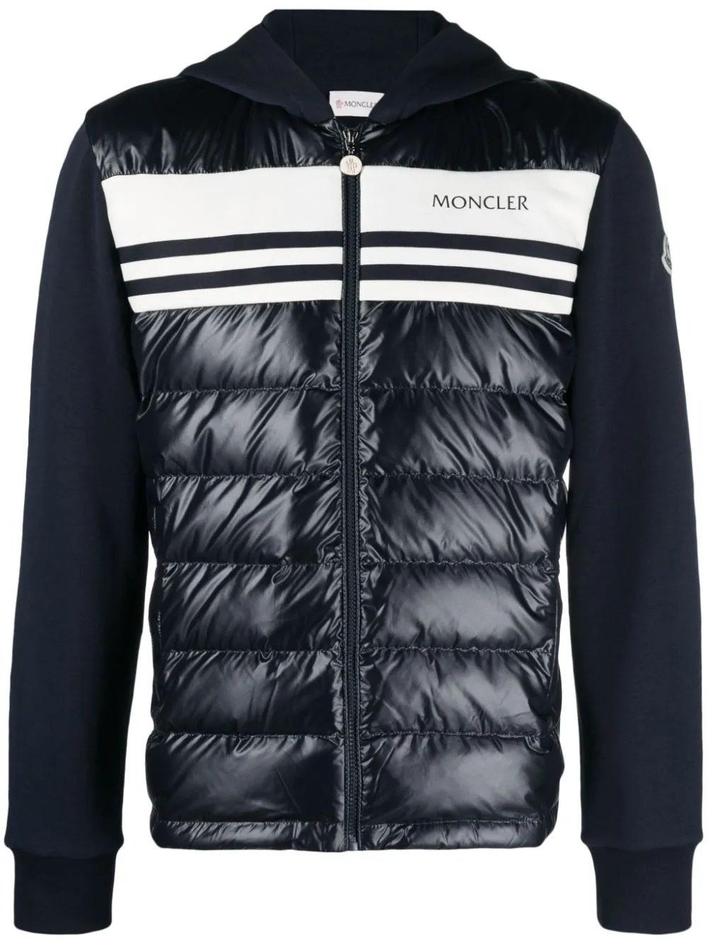 Moncler cheap panelled jacket