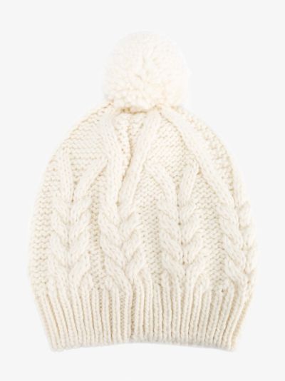 moncler cable knit hat