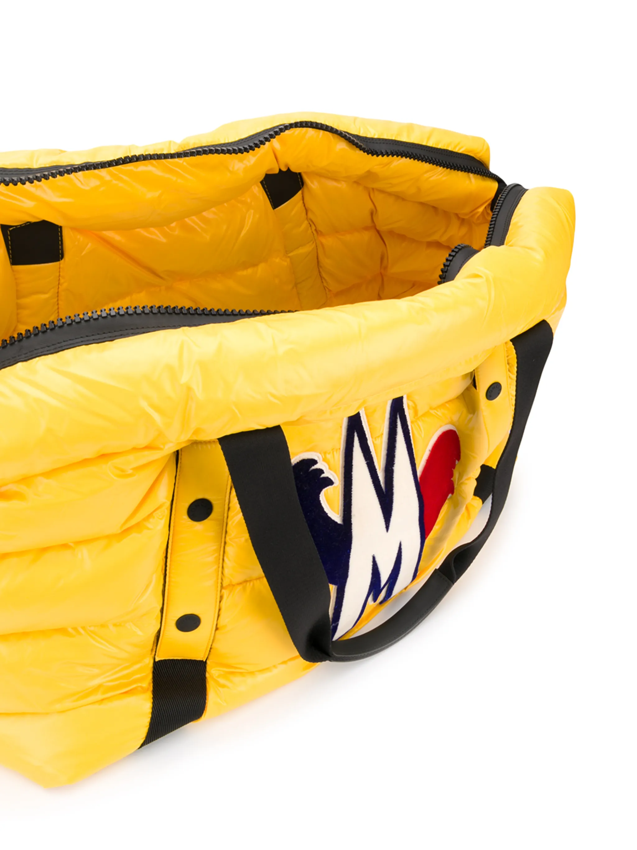 Moncler Power chicken logo padded tote | Eraldo.com US Moncler Power chicken logo padded tote | Eraldo.com US