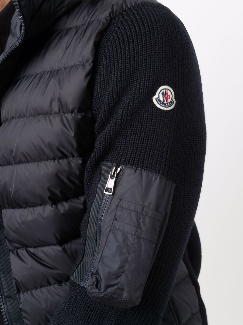 moncler jacket with wool sleeves