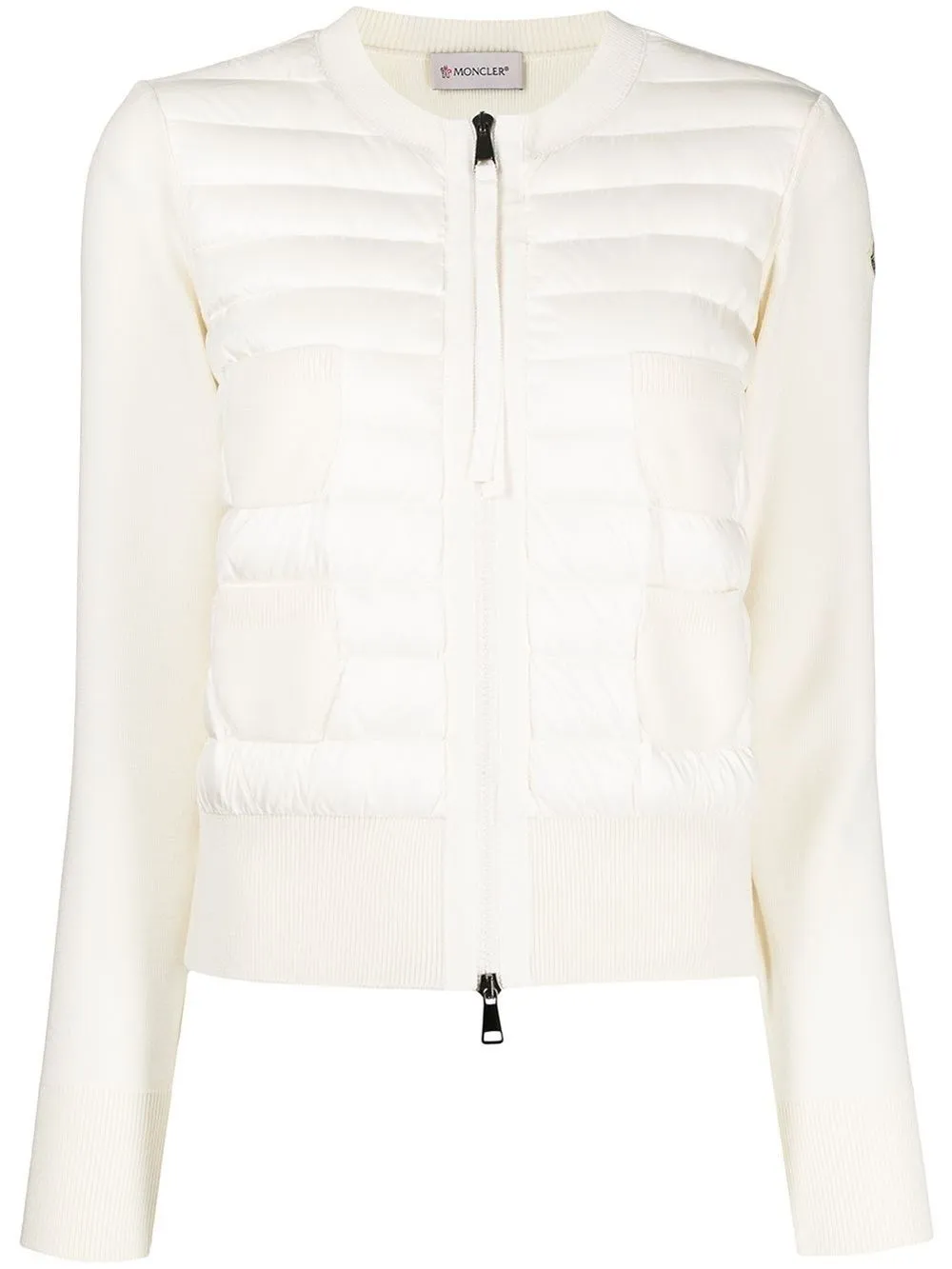 quilted cardigan jacket