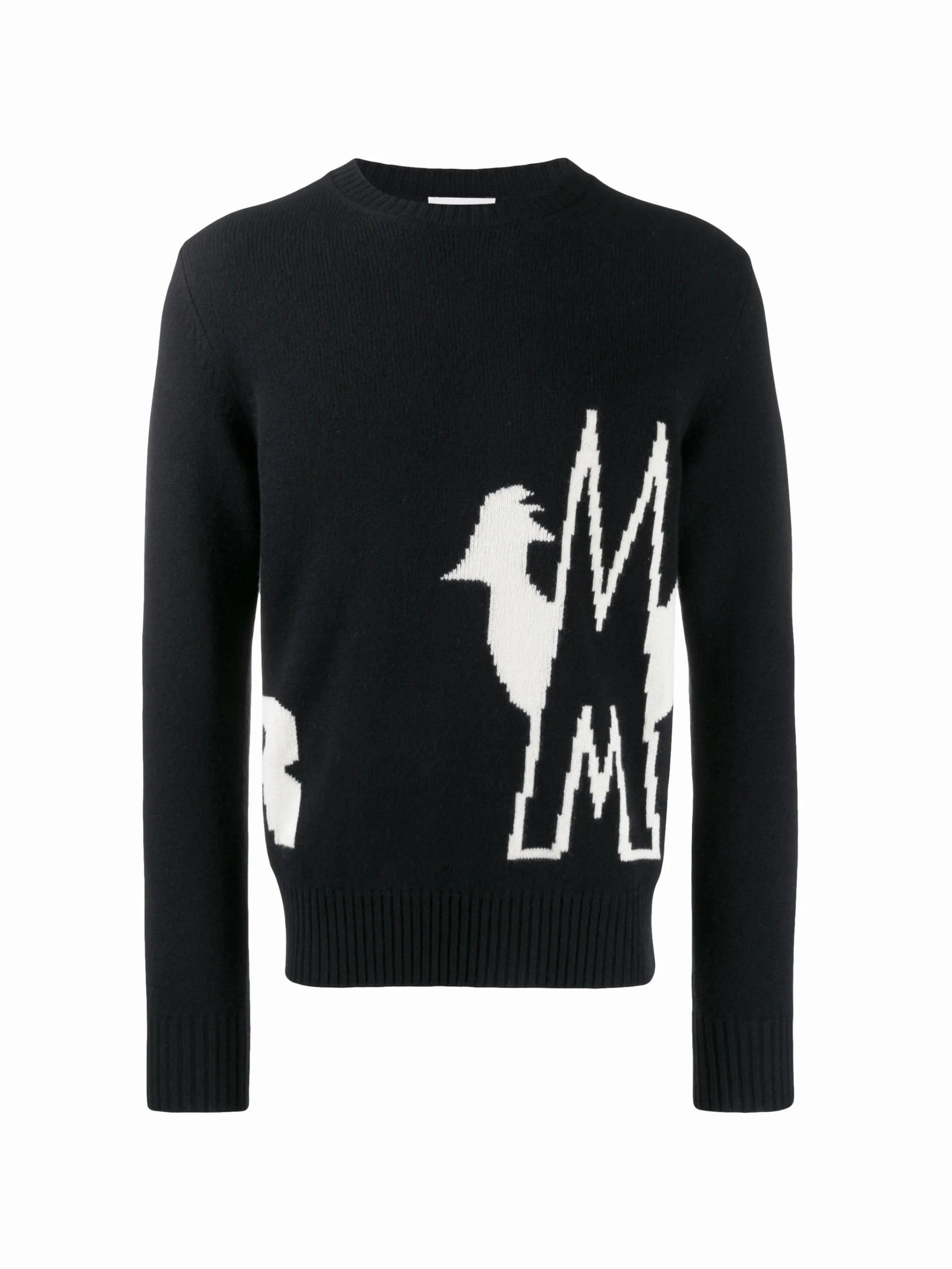 Moncler rooster intarsia logo sweater | Eraldo.com SA