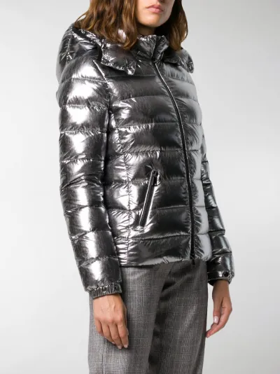 moncler silver puffer
