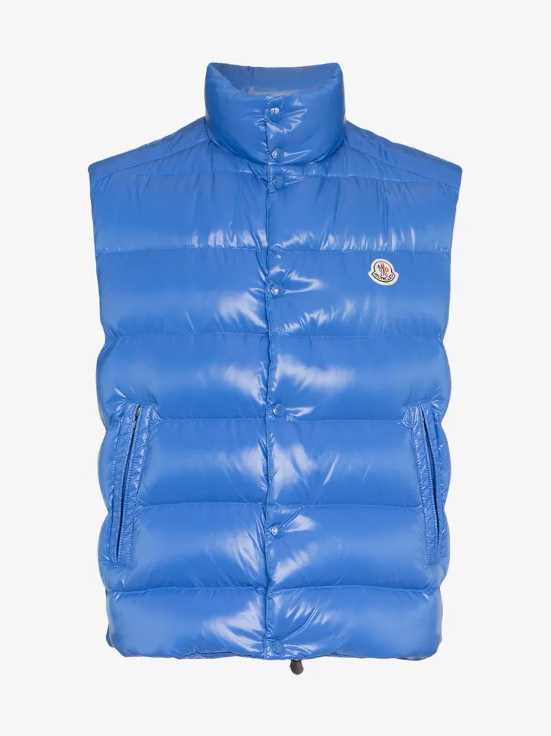 moncler tib gilet blue moncler tib gilet blue