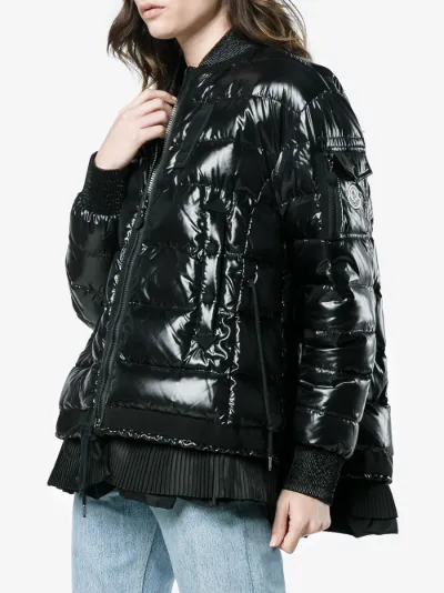 moncler frill jacket