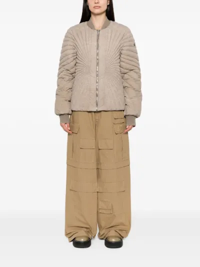 rick owens quilted pants