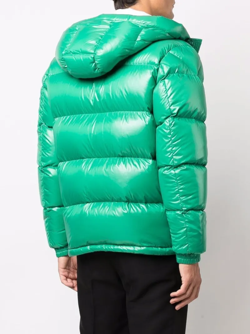 moncler zipped padded jacket
