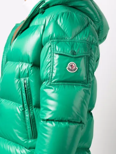 moncler zipped padded jacket