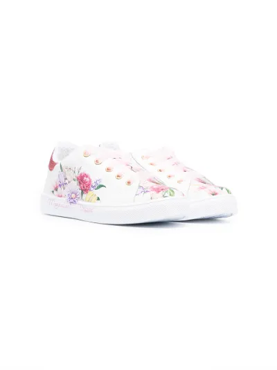 floral sneakers
