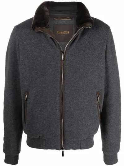 fleece lined down jacket