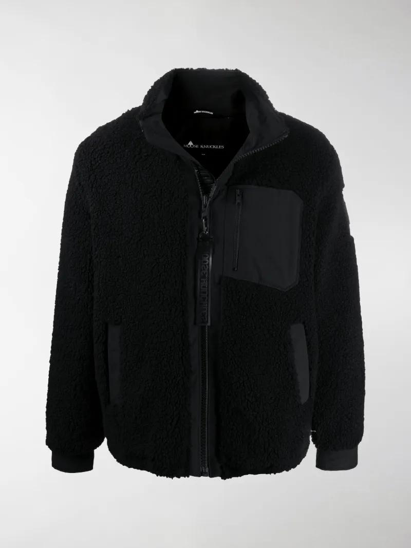 fleece with chest pocket