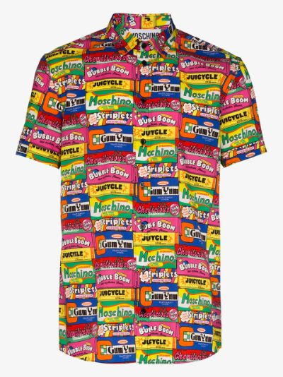 moschino short sleeve shirt