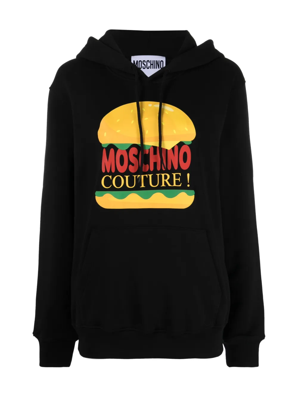 moschino orange hoodie
