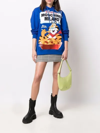 Moschino hoodie skirt best sale