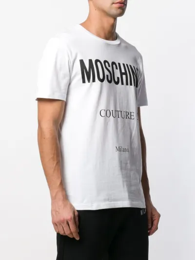 Moschino Couture! logo T-shirt white 