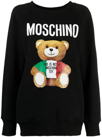 Moschino felpa orso hotsell