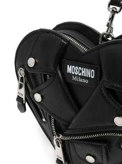 heart biker bag | Moschino | Eraldo.com RO