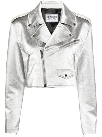 Moschino hotsell cropped jacket