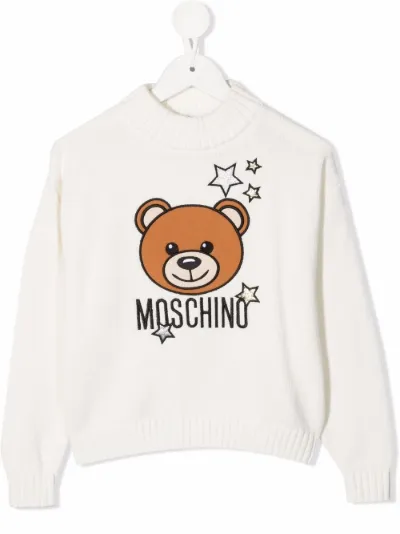 moschino teddy bear jumper