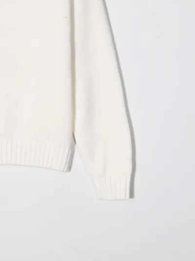 white teddy jumper