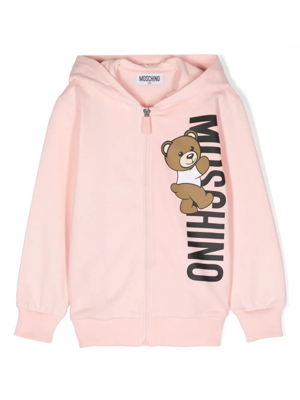 Felpa con cappuccio moschino best sale