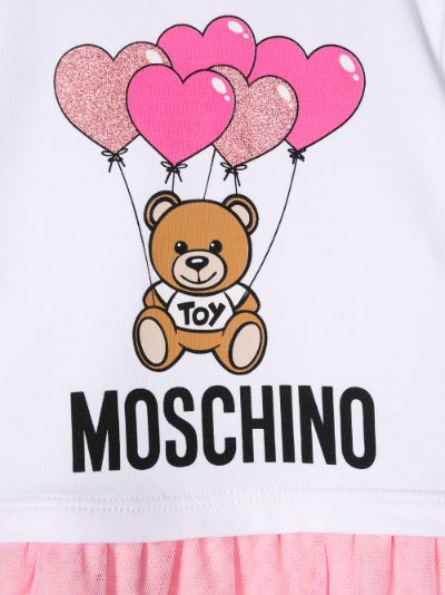 moschino logo bear